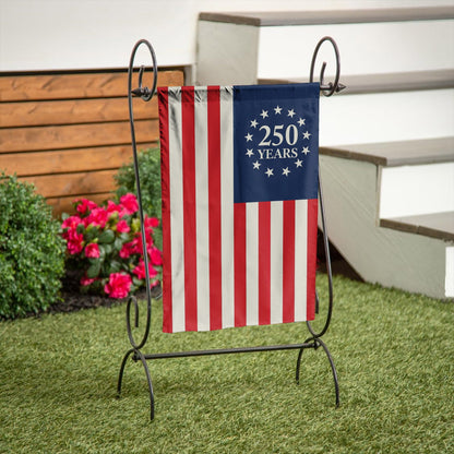 America 250th Anniversary Flag – Patriotic 250 Years USA Garden Flag for Outdoor Decoration