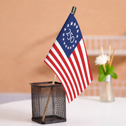 America's 250th Anniversary Handheld Flag - Betsy Ross Flag