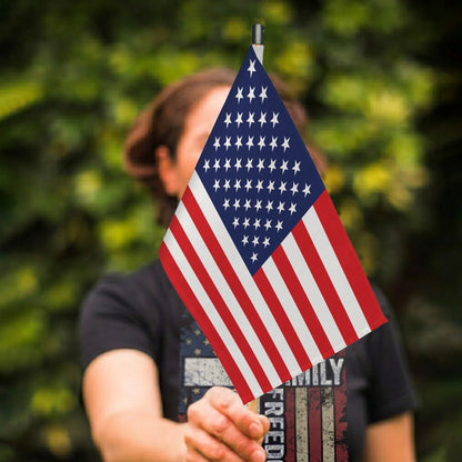 250th Anniversary USA Handheld Flag 1776-2026, Perfect for Independence Day