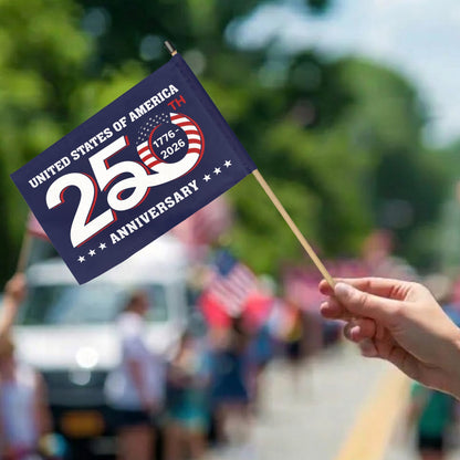 USA Flag Design for 250th Anniversary – Handheld Flag Semiquincentennial