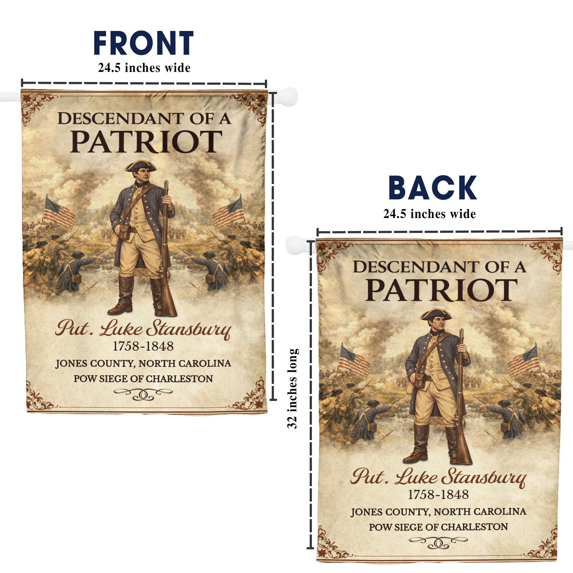 Personalized 1776-2026 USA 250th Anniversary Flag - Custom Thin Gold Line Electrician Lineman Power Lightning Half Round Fan Banner Patriotic Bunting Flag