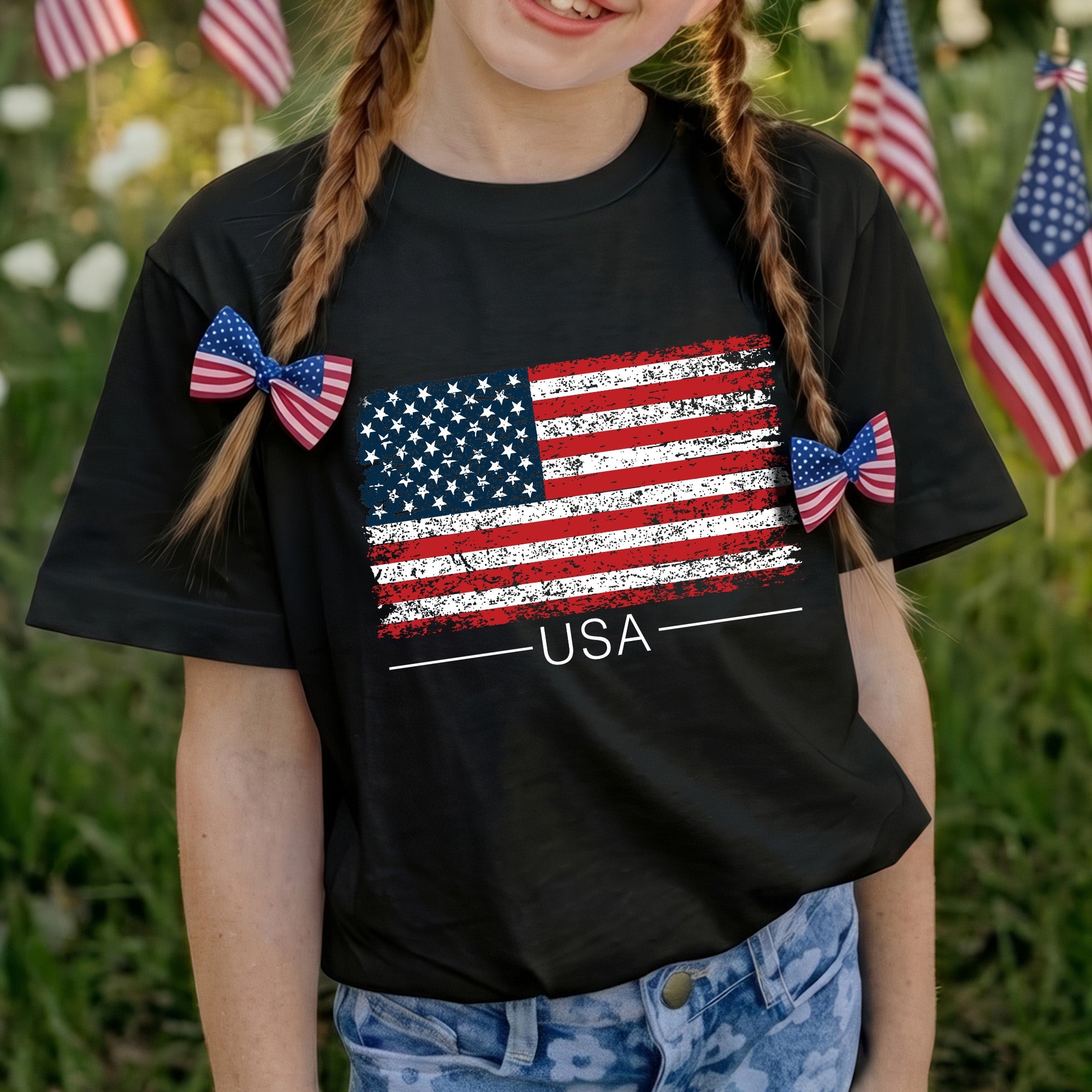 America 250th Anniversary Unisex Shirt 1776–2026, Vintage USA Flag Patriotic