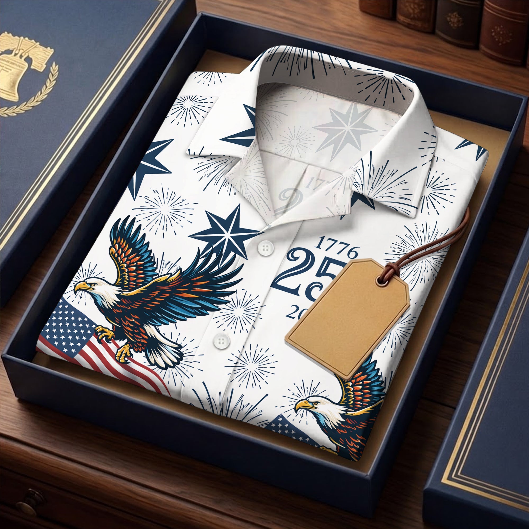 Veteran Hawaiian Shirt – America 250 Years Of Freedom 1776 - 2026