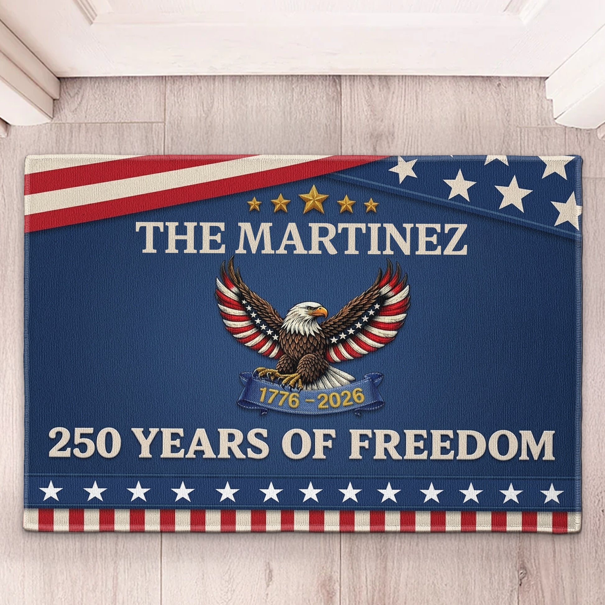 Personalized Doormat - America 250th Gifts for Family