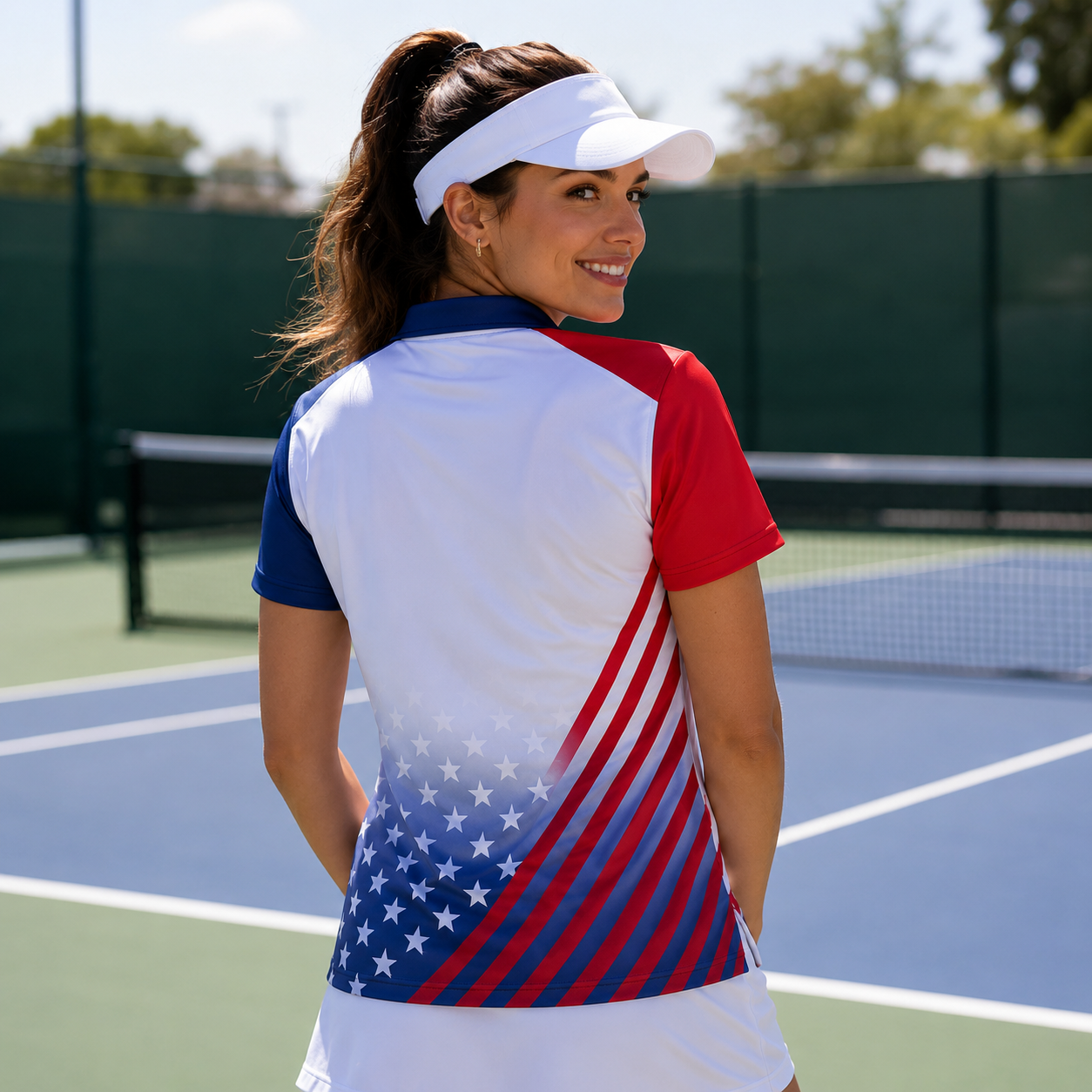 America 250th Anniversary Polo Shirt, 1776-2026 Semiquincentennial Patriotic Golf Shirt