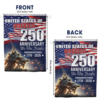 We The People 250th Anniversary American Flag, Patriotic 1776 2026