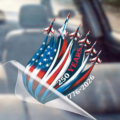 🔥 LIMITED TIME OFFER – USA Flag Eagle Liberty Bell 250th Anniversary Decal 1776-2026 Patriotic Sticker