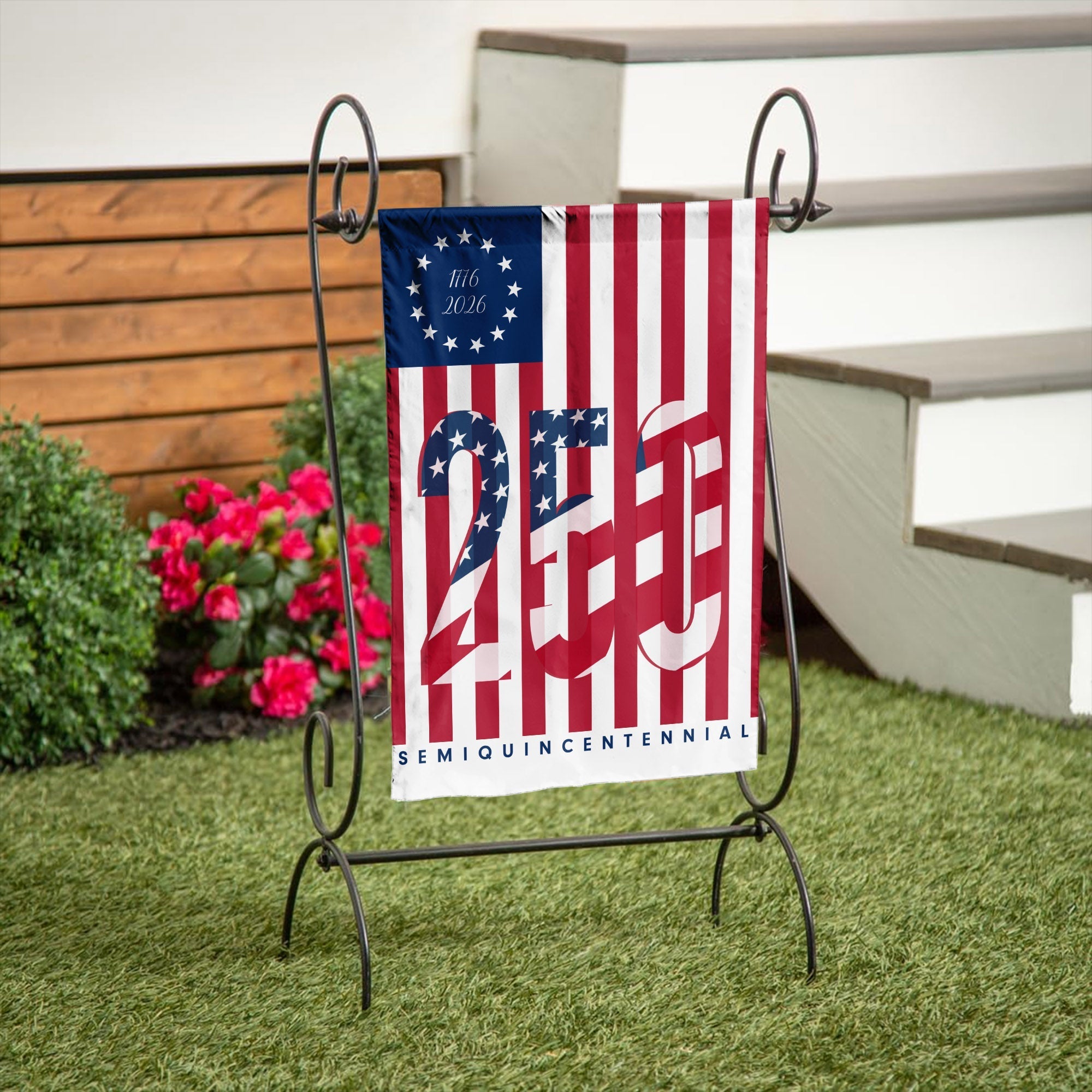 USA 250th Anniversary American Flag 1776-2026 – Patriotic Semiquincentennial Flag