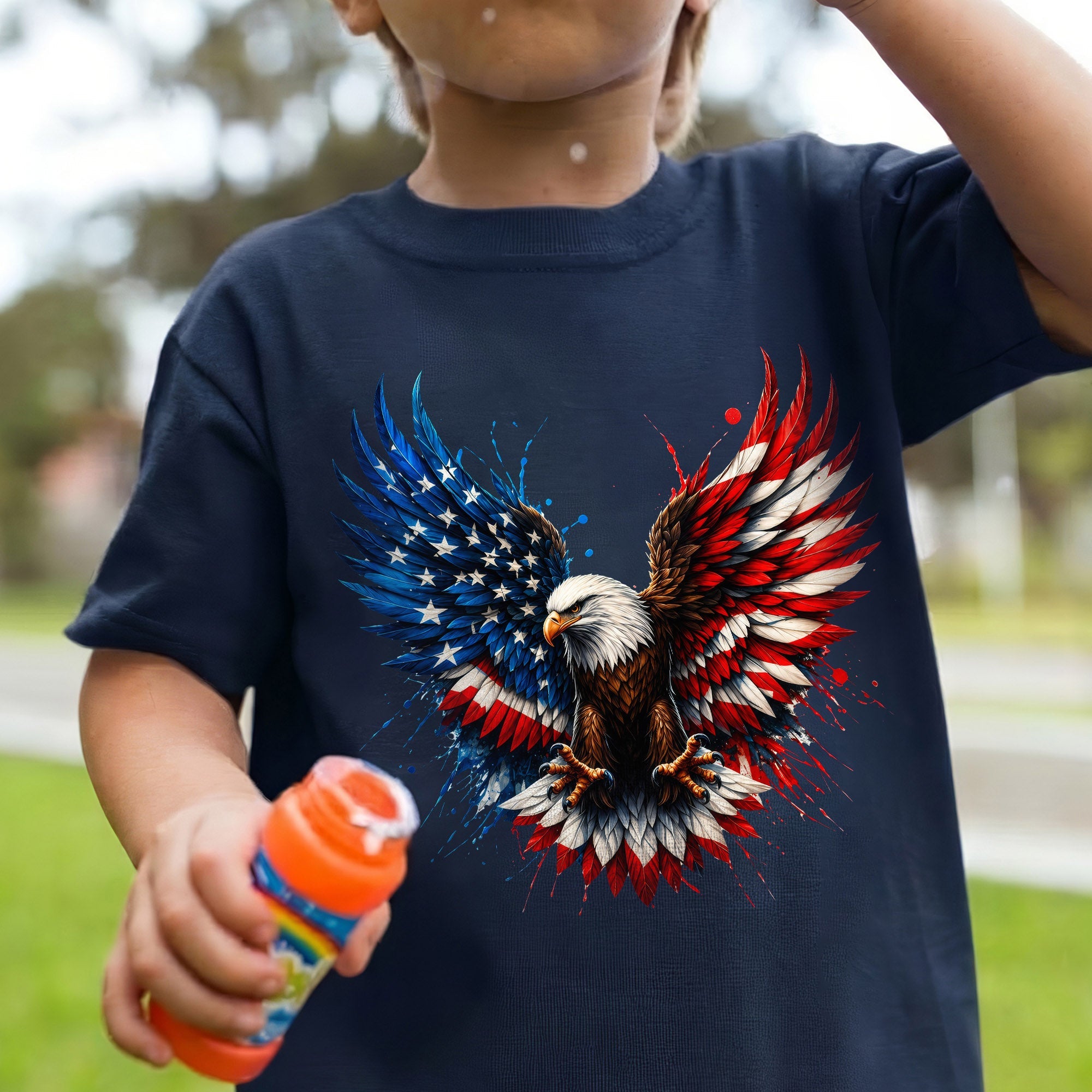 Bald Eagle American Flag Unisex Shirt - USA 250th Anniversary Patriotic Freedom