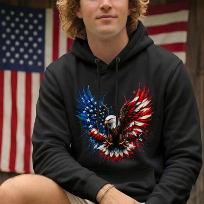 Bald Eagle American Flag Unisex Shirt - USA 250th Anniversary Patriotic Freedom
