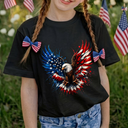 Bald Eagle American Flag Unisex Shirt - USA 250th Anniversary Patriotic Freedom